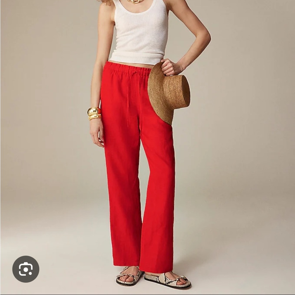 NWT J.Crew Linen Pant